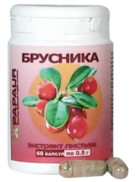 PAPAUR. Брусника. Экстракт листьев 100%.