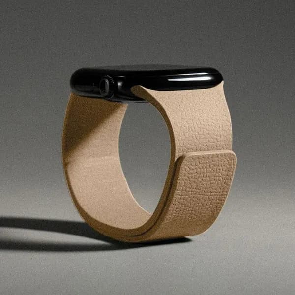 Силиконовый магнитный ремешок без пряжки, подходит для Apple Watch серий 1-9, SE/10, 38-40-41-42мм