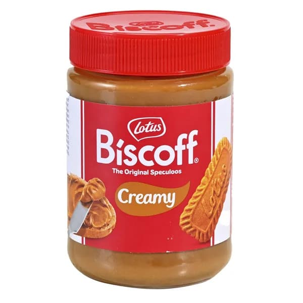 Lotus Шоколадная Крем паста из печенья Lotus Biscoff Creamy, 400 г