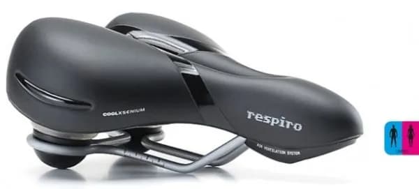 Седло для велосипеда Selle Royal Respiro Relaxed Unisex, гелевое + эластомер (5132DET)