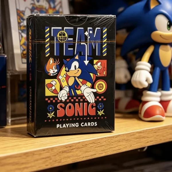 Игральные карты Sonic the Hedgehog "Team Sonic" Коллекционная колода с персонажами Соника