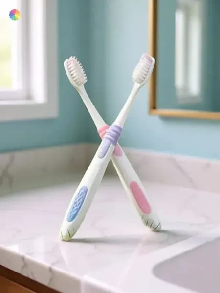 Набор зубных щеток GOROR Deep Clean мягкие щетинки для чувствительных десен