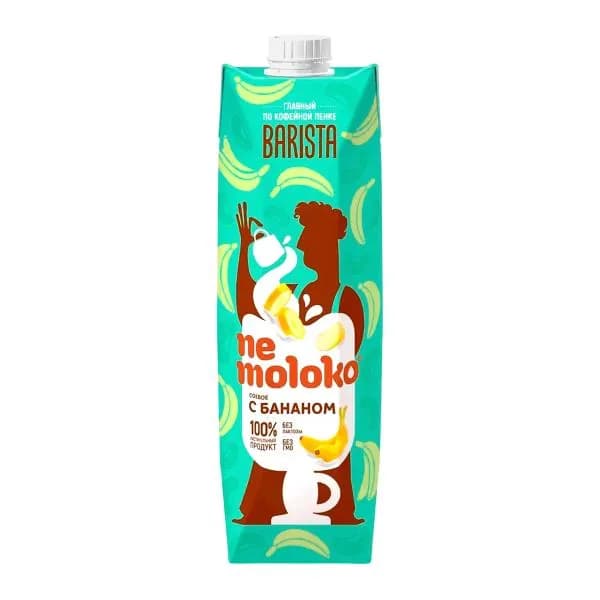 Напиток соевый банан Nemoloko Barista 1% 1л