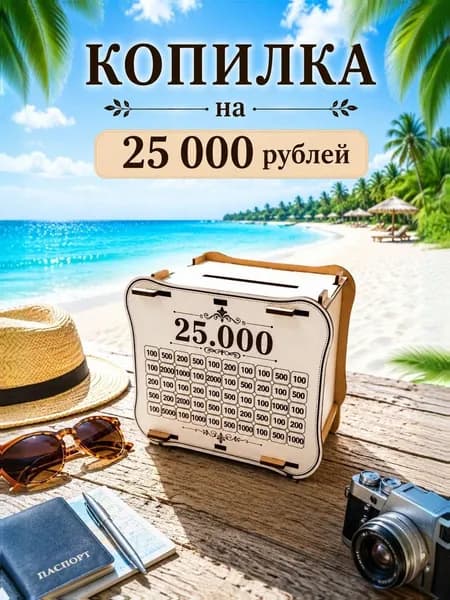 Talantura Копилка для денег, 15х9 см, 1 шт