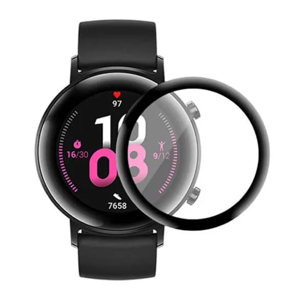 3D изогнутый протектор экрана для Huawei Watch GT2 42мм HD мягкая пленка TPU