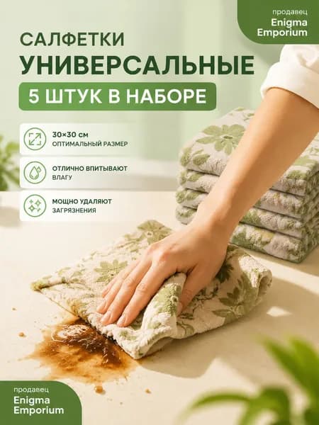 Тряпка, 5 шт