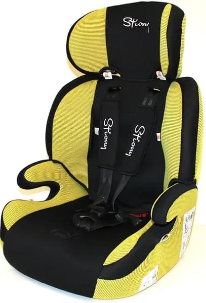 Автокресло Stiony 515 ЦИВИ (yellow) без вкладыша
