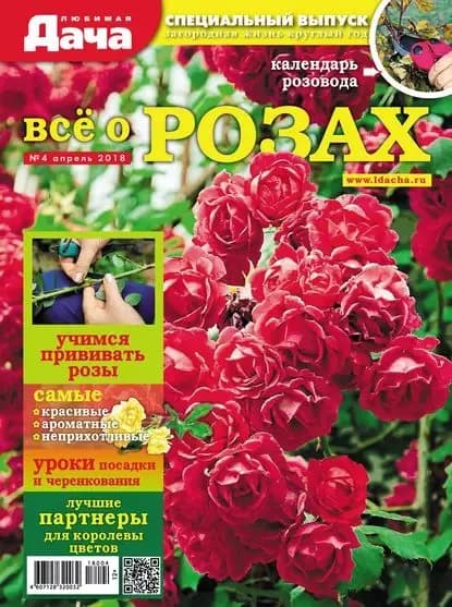 Любимая дача. Спецвыпуск No04/2018. Всё о розах | Электронная книга