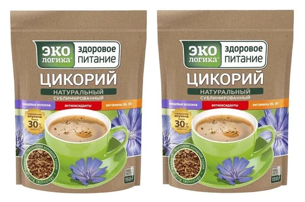 Экологика Цикорий, 150 гр, 2 упаковки