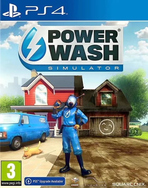 Игра PowerWash Simulator (PlayStation 4, PlayStation 5, Русские субтитры)