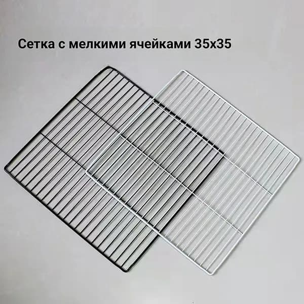 Клетка-вилла для кошек и собак, сборная металлическая сетка, ограждение для домашних животных, полка из проволочной сетки Белая усиленная железная сетка 35*35