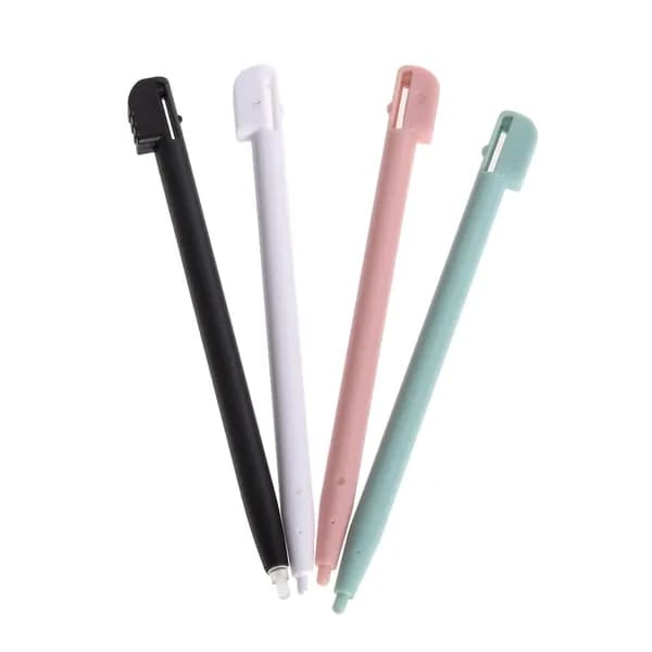 Стилусы для Nintendo DS Lite (4 шт.): розовый, голубой, белый, черный