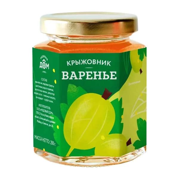 Варенье Медовый Дом из крыжовника 200г