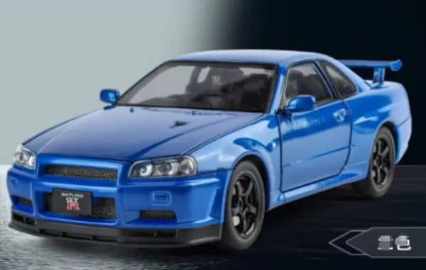 Сборная модель Машинка tamiya 24210 1/24 Nissan GT-R R34 sports car