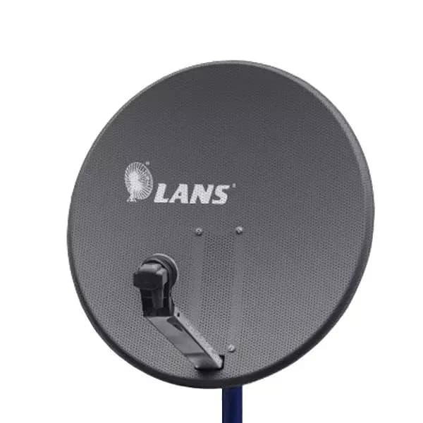 Спутниковая антенна Lans 0.97 м перфорированная без кронштейна (темная)