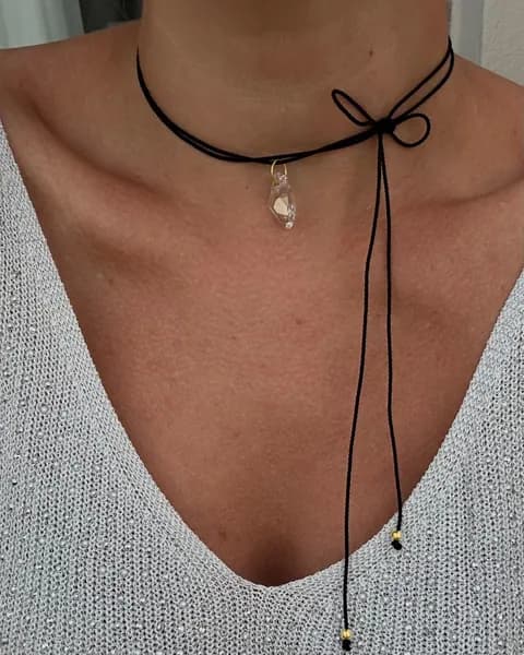 Подвеска MUSE GLDN, кристалл Swarovski, серебро 925, золото 999
