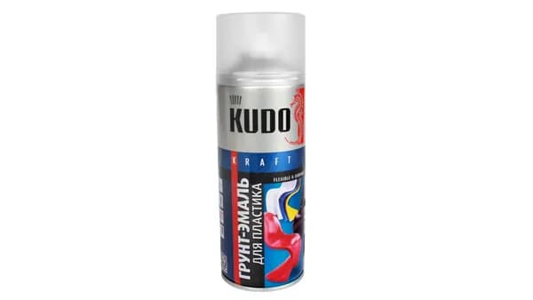 Грунт эмаль KUDO для пластика графит