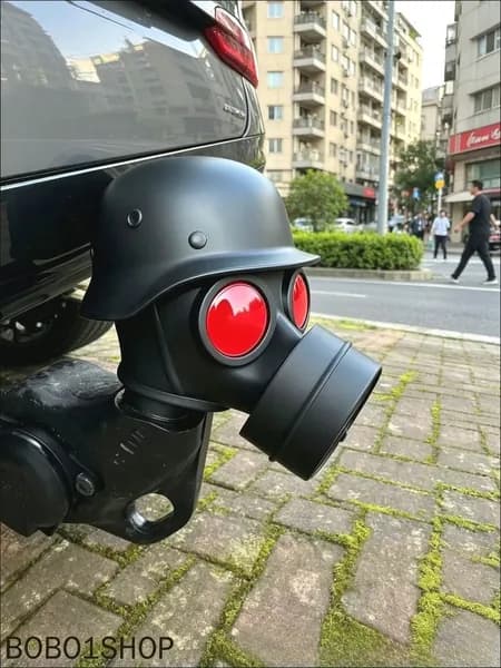 Украшение крюка прицепа/колпачок на фаркоп,Это удлиненный нос с ромбовидной текстурой