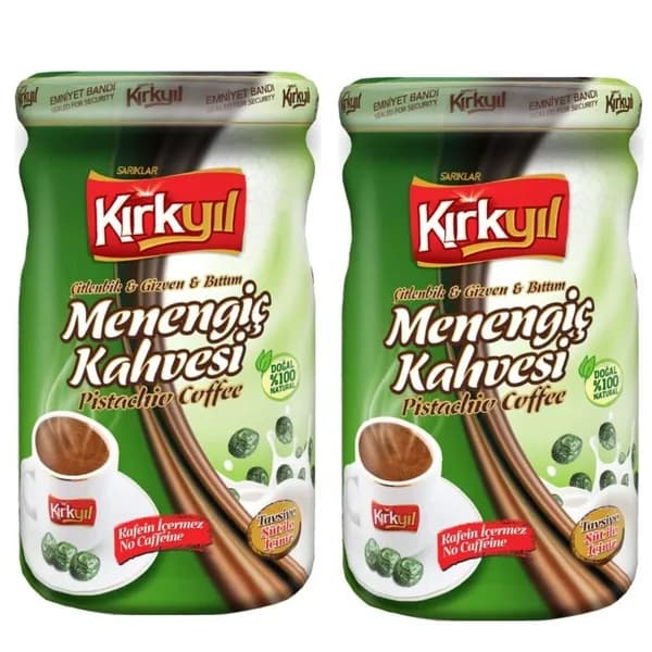 Готовый жидкий кофе из фисташки терпентинной 2 банки по 600 мл (1200 мл)
