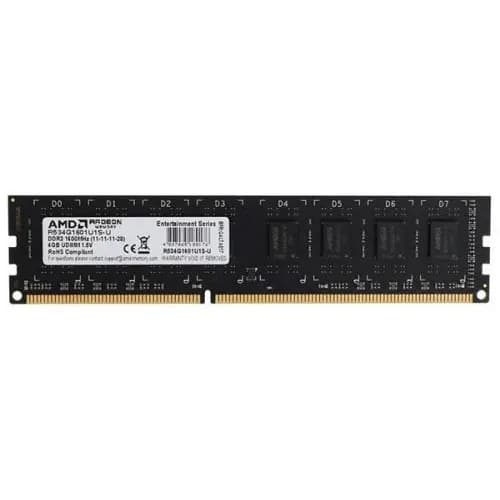 AMD Оперативная память R3 Value Series DDR3, 1600 МГц, 1 x 4 ГБ (R534G1601U1S-U)