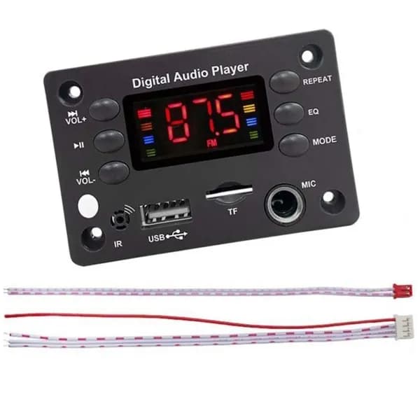 5V/12V Bluetooth 5.0 радио MP3 плата для декодирования аудио автомобильный динамик