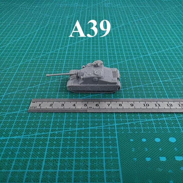 Миниатюрная модель танка в масштабе 1:144, изготовленная из смолы с помощью 3D-печати, Вторая мировая война, Великобритания, Франция, Италия, Польша, Япония, танки H39/Matilda/Churchill/Char B1