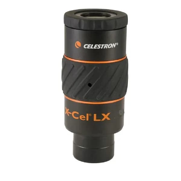 Окуляр Celestron X-CEL LX с фокусным расстоянием 5мм, посадочный диаметр 1.25 дюйма для астрономического телескопа.