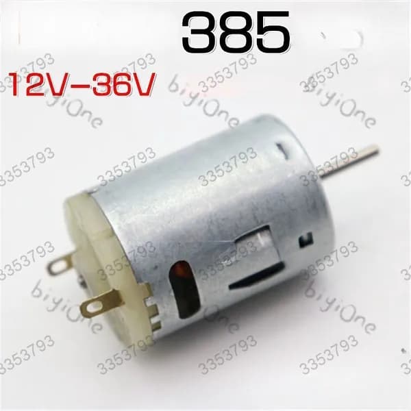 Подходит для высокоскоростного фена DIY12V с небольшим двигателем 12-36 В R385