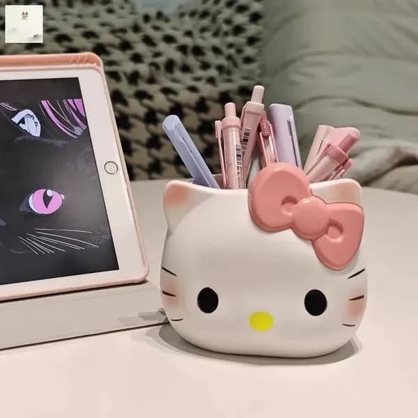 Стильный органайзер Hello Kitty для ручек, кистей и зубных щеток