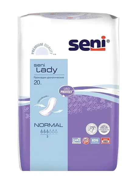 Прокладки урологические SENI Lady NORMAL 20 штук