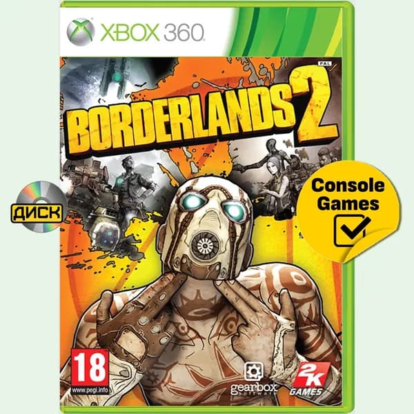 Игра Xbox 360/One Borderlands 2 (английская версия) (XBox 360, Xbox One, Английская версия)