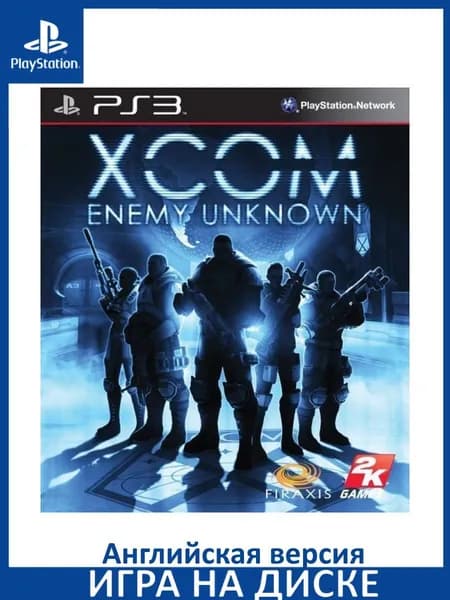Игра XCOM: Enemy Unknown PS3 Диск на PlayStation 3 Английская версия
