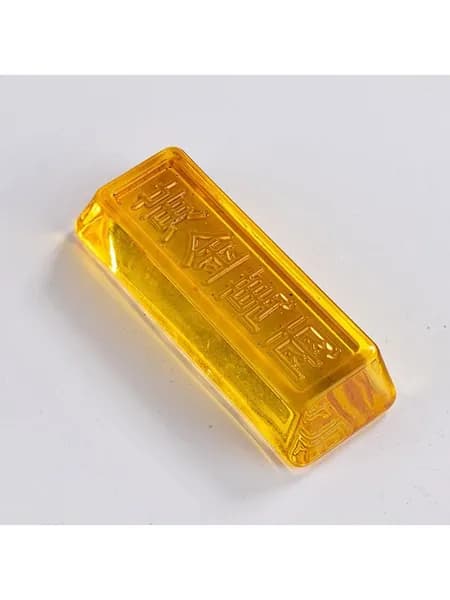 Фигурка декоративная yellow-2, высота 1 см