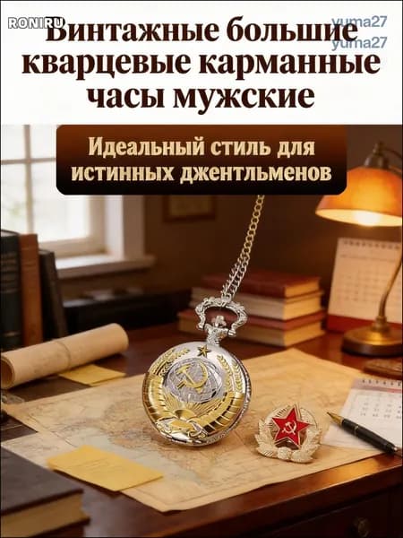 Винтажные большие кварцевые карманные часы мужские, крупный циферблат с арабскими цифрами, текстурированный металлический корпус и цепочка