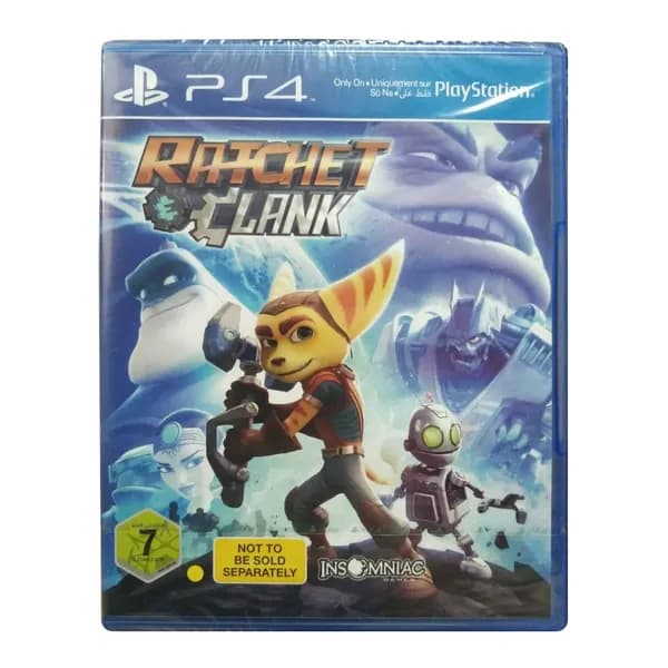 Игра Ratchet and Clanck, арабская обложка (PlayStation 4, Русская версия)