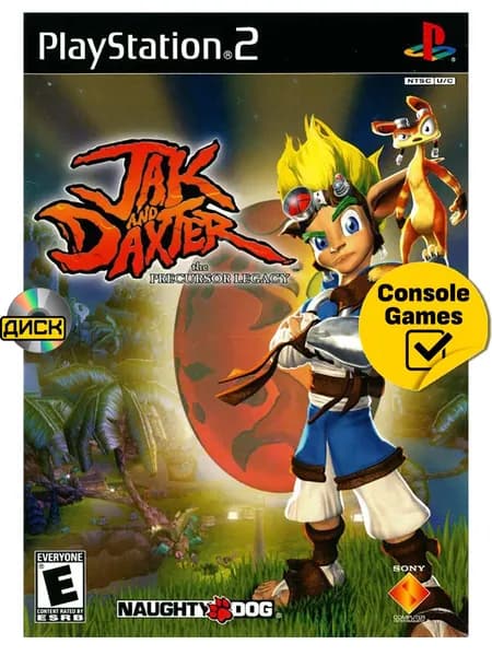 Игра Jak Daxter The Precursor Legacy (PlayStation 2, Английская версия)