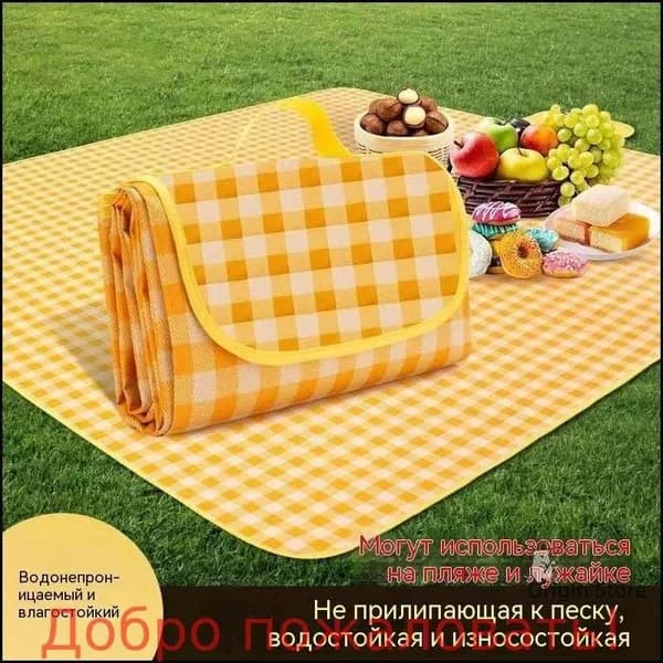 Водонепроницаемый пикниковый коврик 1 1.5 м, для отдыха на природе и пляжа