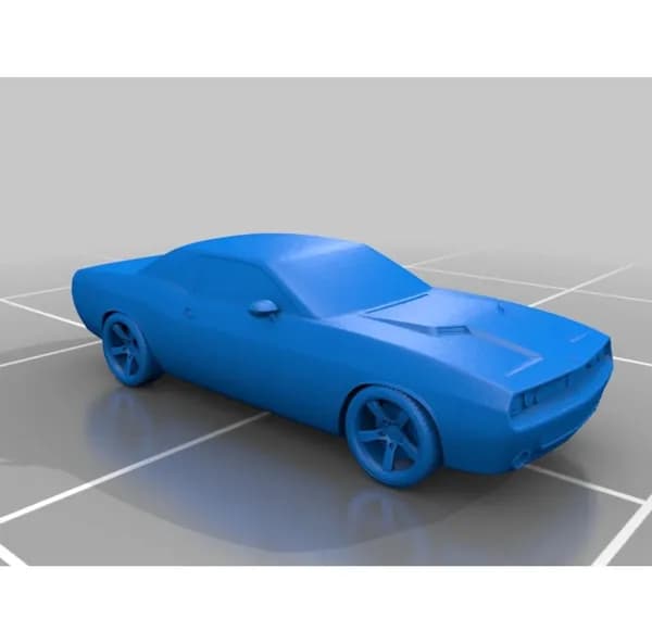 Dodge Challenger. Масштабная модель 1:72.