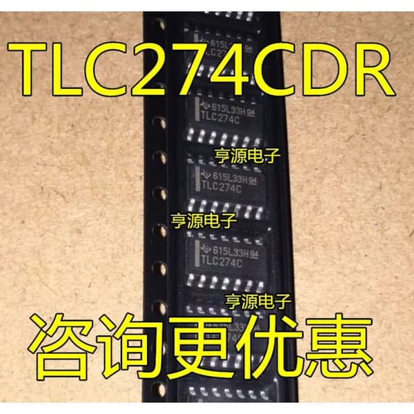 5 шт. TLC274 TLC274C TLC274CDR IDR SOP14 Электроника чип