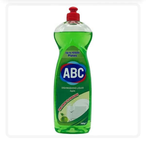 Средство для мытья посуды ABC яблоко 750мл.Турция
