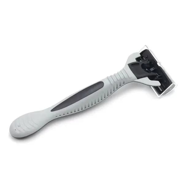 Бритва с 6 лезвиями, комплект из 2 предметов: кассета и станок, нержавеющая сталь