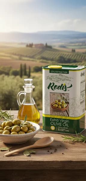 Растительное оливковое масло Rodis Extra Virgin 1 литр