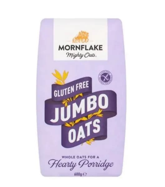Хлопья овсяные крупные Mornflake Jumbo (без глютена), 600г, Великобритания