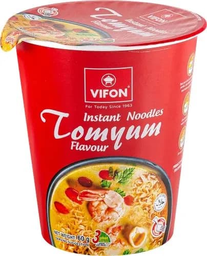 Лапша VIFON быстрого приготовлениия "Тайский Том-Ям" 60г