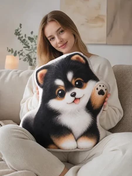 Мягкая подушка для украшения дома