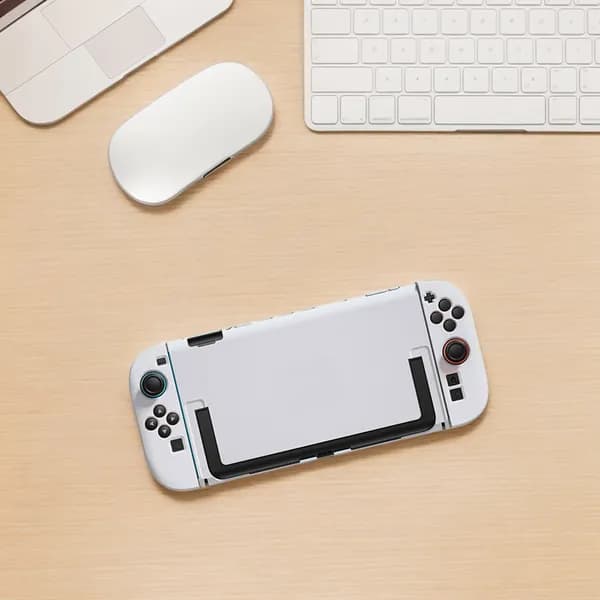 Чехол для Switch 2 белый с антибликовым покрытием