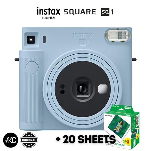 Фотоаппарат мгновенной печати Fujifilm Instax SQ1 + Ремешок + Аккумулятор + 20 Пленка