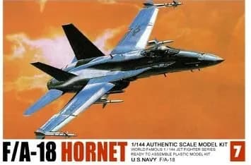Сборная модель самолета F/A-18 Hornet 1:144