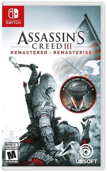 Игра Assassin's Creed III. Обновленная версия (Remastered) (Nintendo Switch, Русская версия)