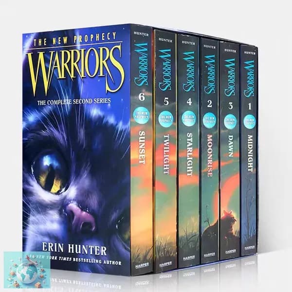 Warriors The New Prophecy Box Set Erin Hunter Коты-воители: Вторая серия, том 6 Новый пророчество